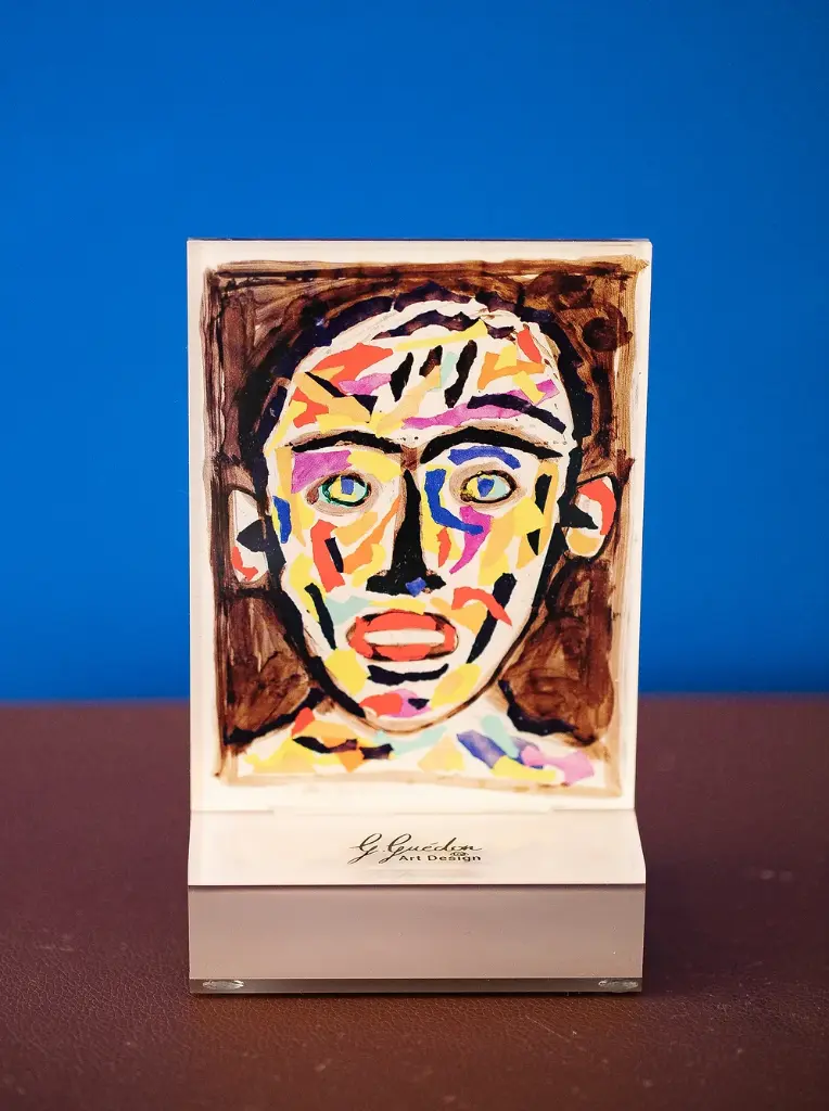 Plexi'Art Le Portrait d'Henri Guédon (Serre Livre)